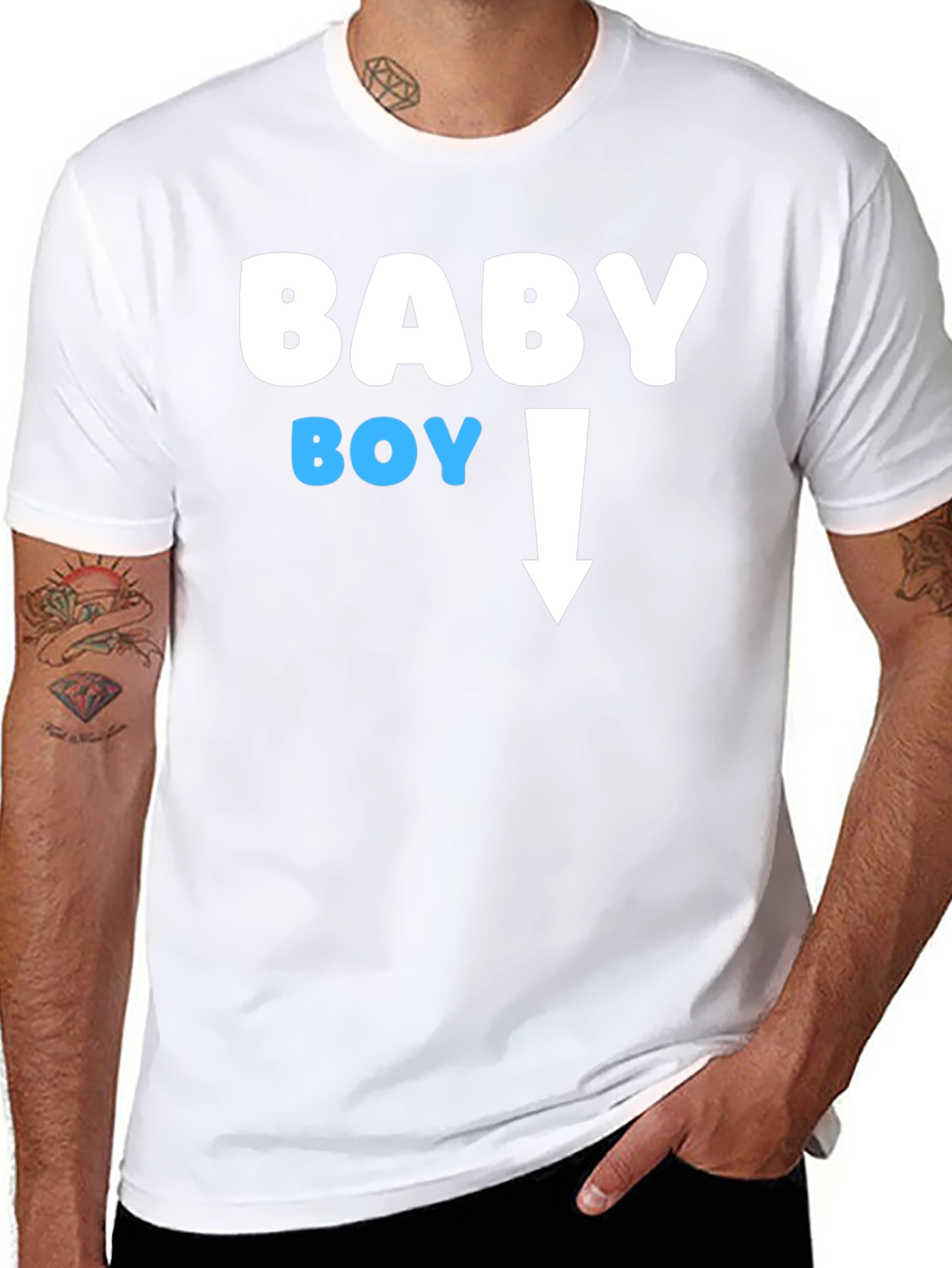 Baby Boy T-Shirt - Funny Pregnancy Announcement Tee