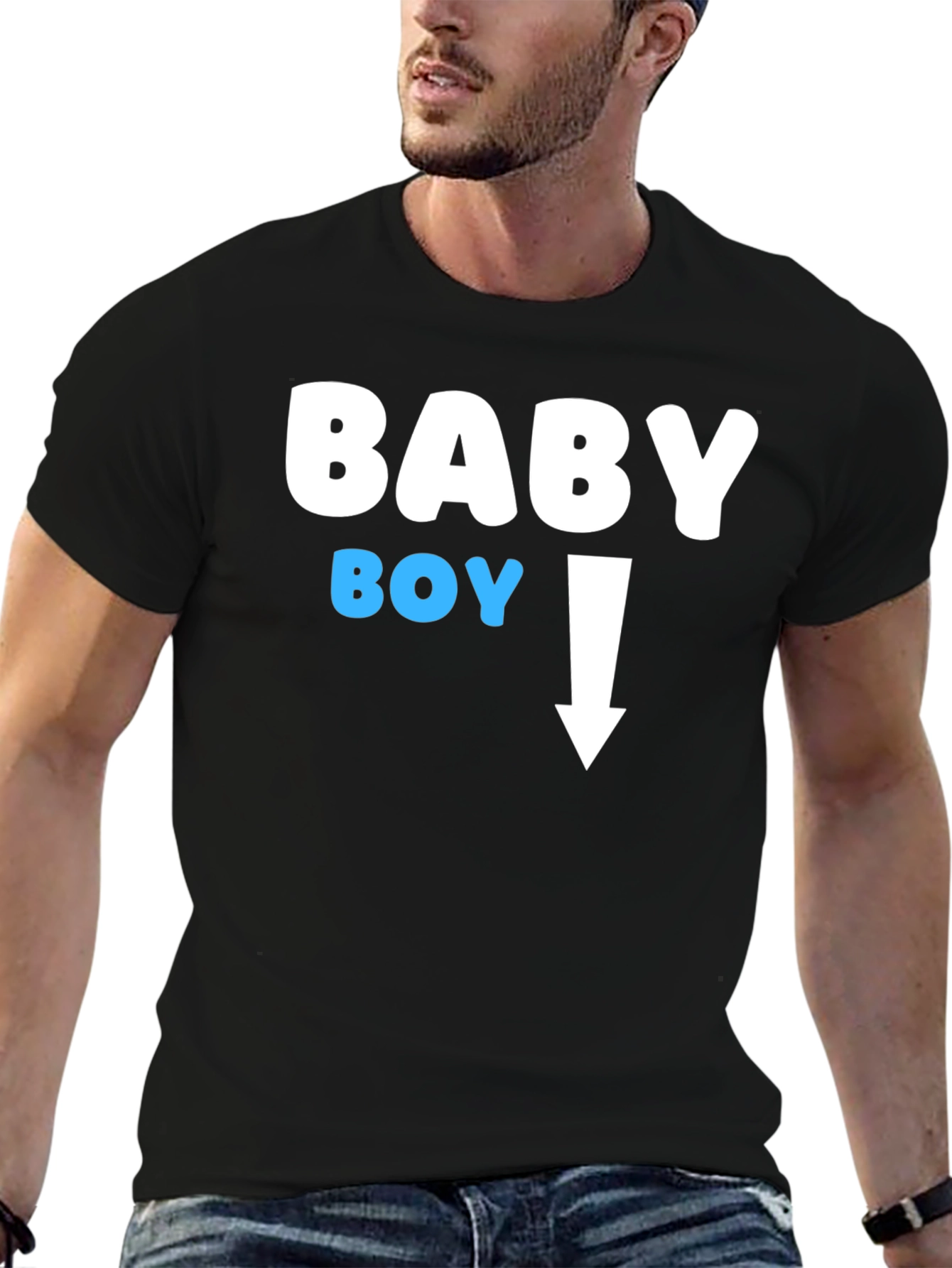 Baby Boy T-Shirt - Funny Pregnancy Announcement Tee