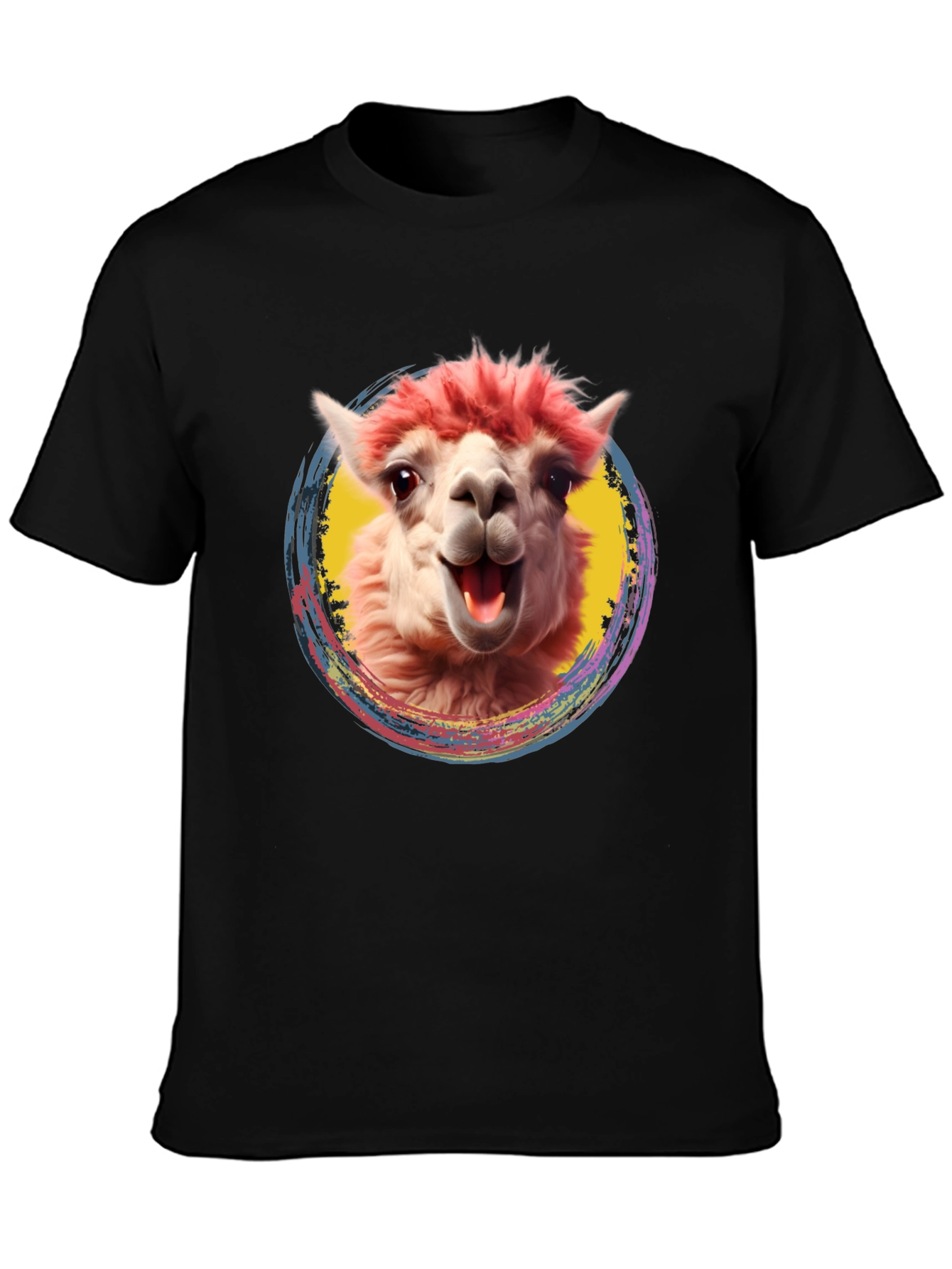 Alpaca Graphic Tee - Fun Animal Shirt