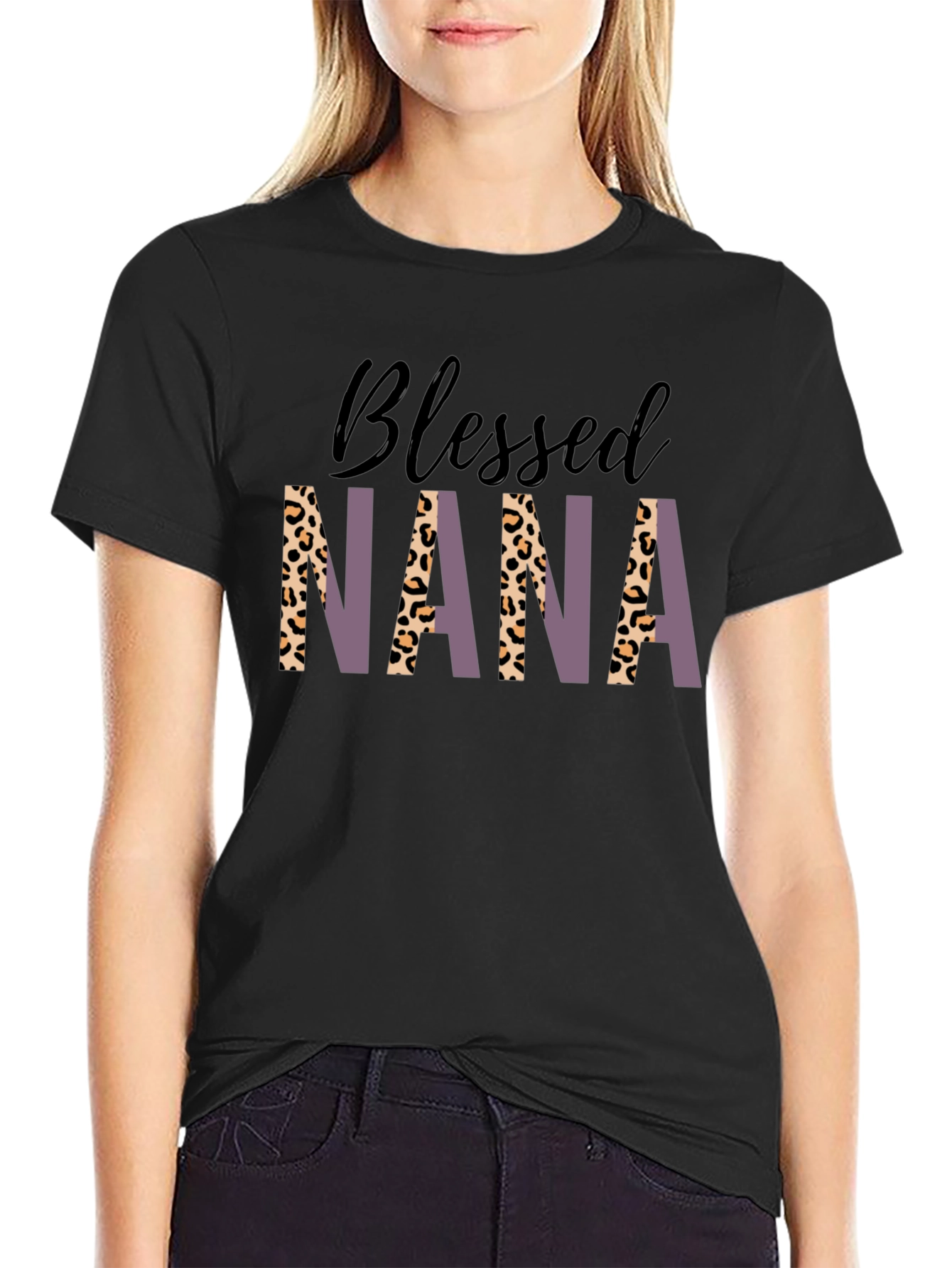 Blessed Nana Graphic T-Shirt