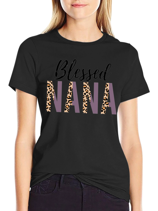 Blessed Nana Graphic T-Shirt