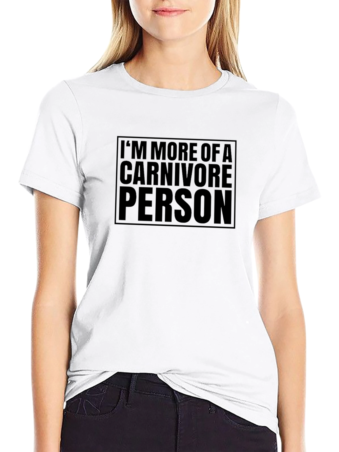 Carnivore Person Graphic Tee - Black