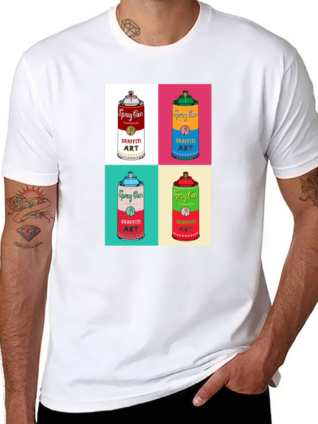 Graffiti Art Spray Can T-Shirt - Urban Streetwear