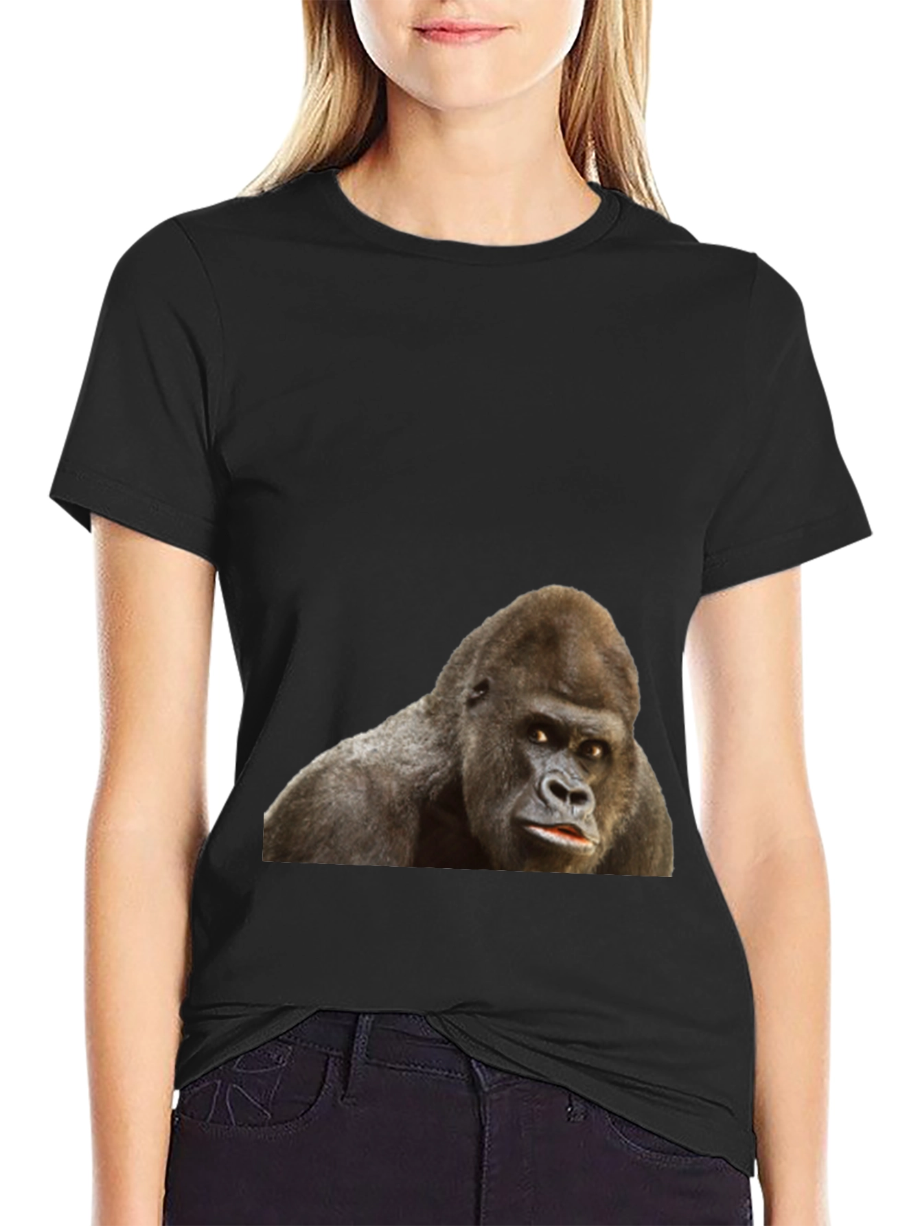 Gorilla Graphic Tee - Classic Black T-Shirt