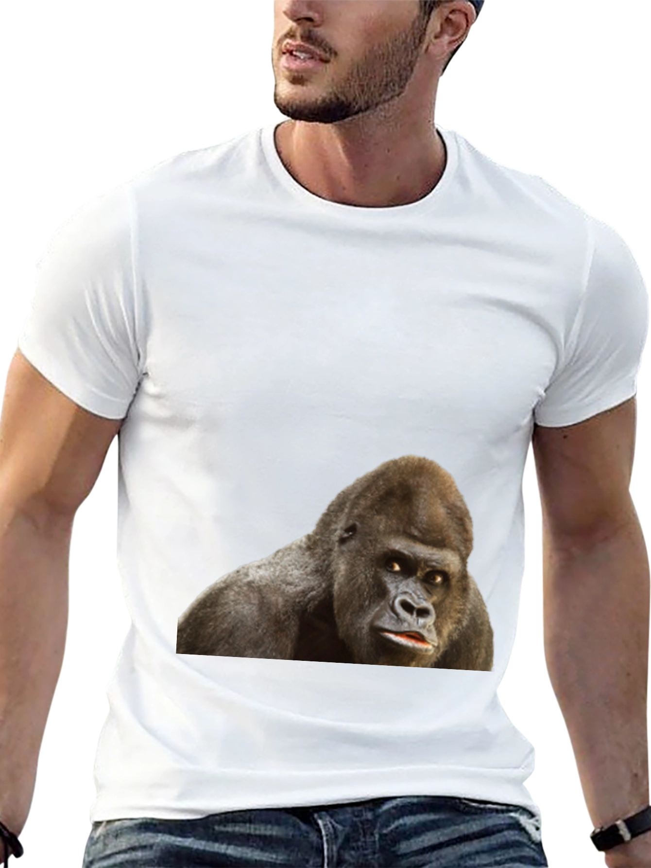Gorilla Graphic Tee - Classic Black T-Shirt
