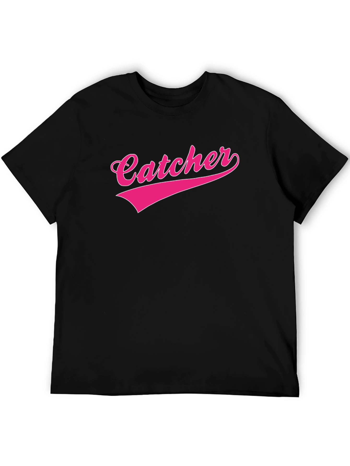 Catcher Graphic Tee - Baseball Inspired T-Shirt