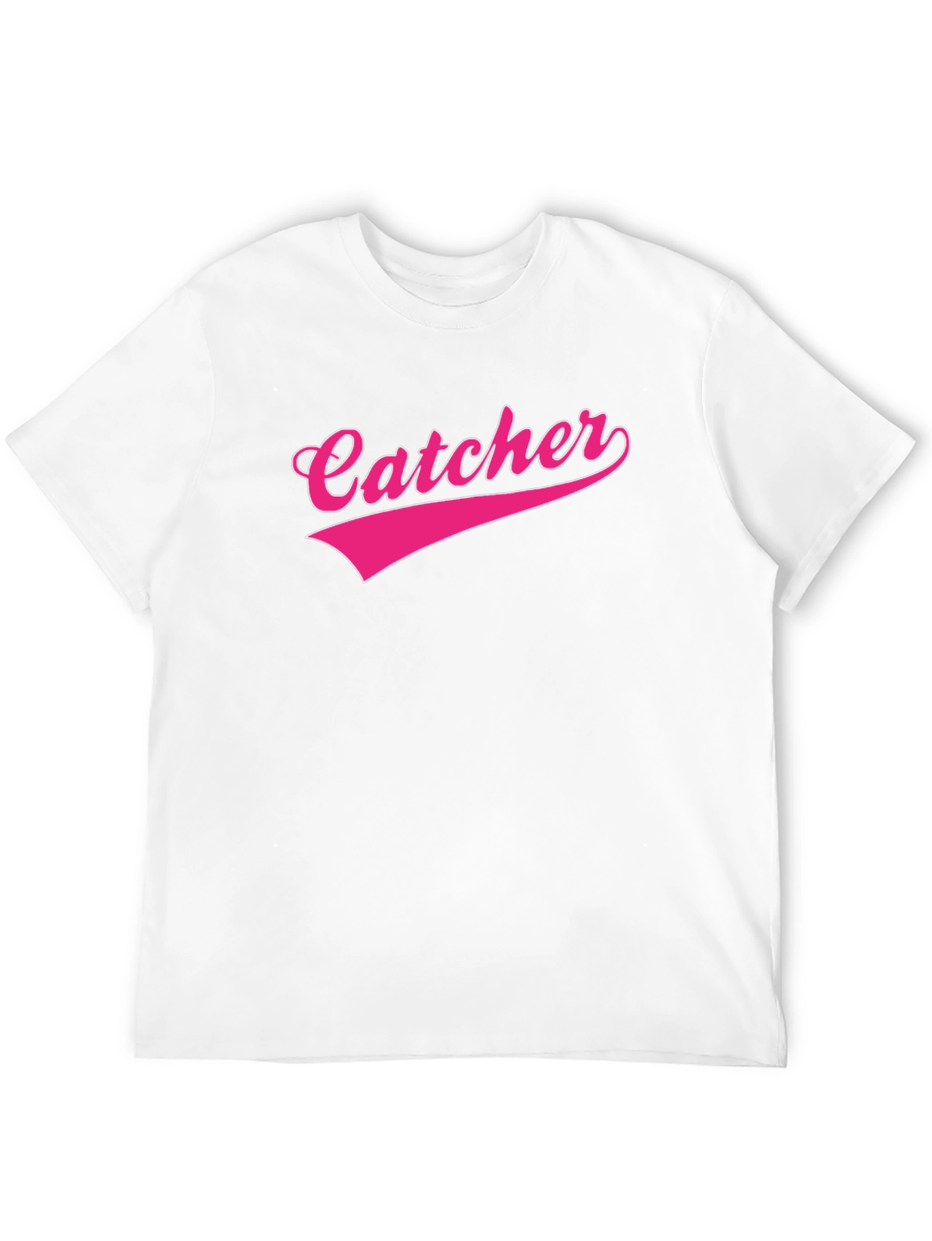 Catcher Graphic Tee - Baseball Inspired T-Shirt