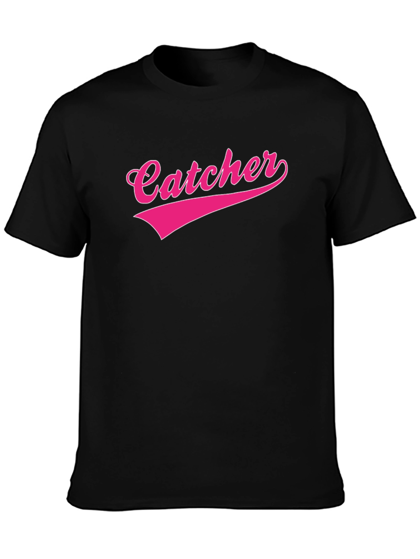 Catcher Graphic Tee - Baseball Inspired T-Shirt
