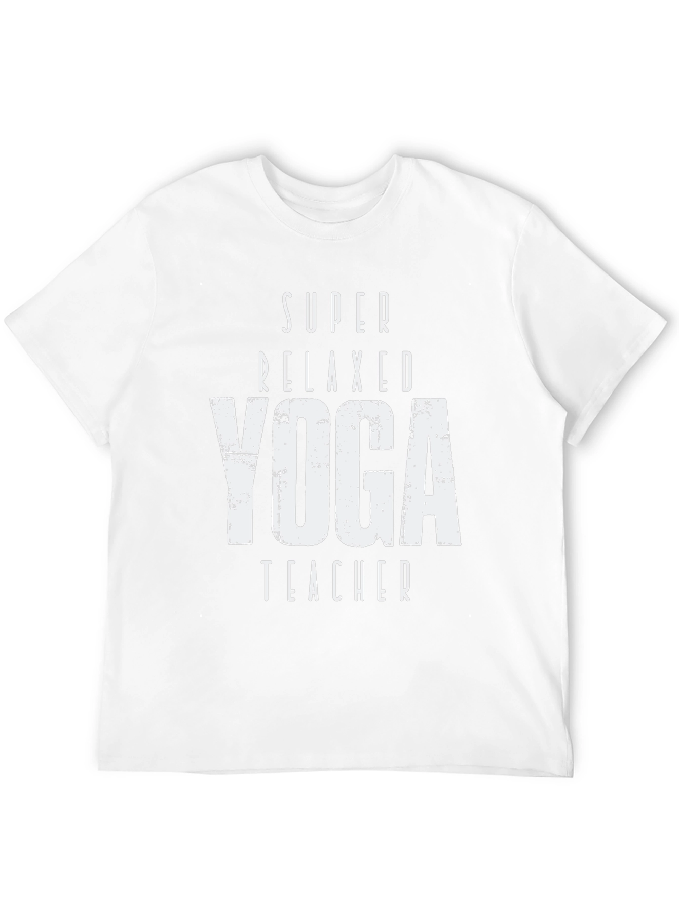Super Relaxed Yoga Teacher T-Shirt Black