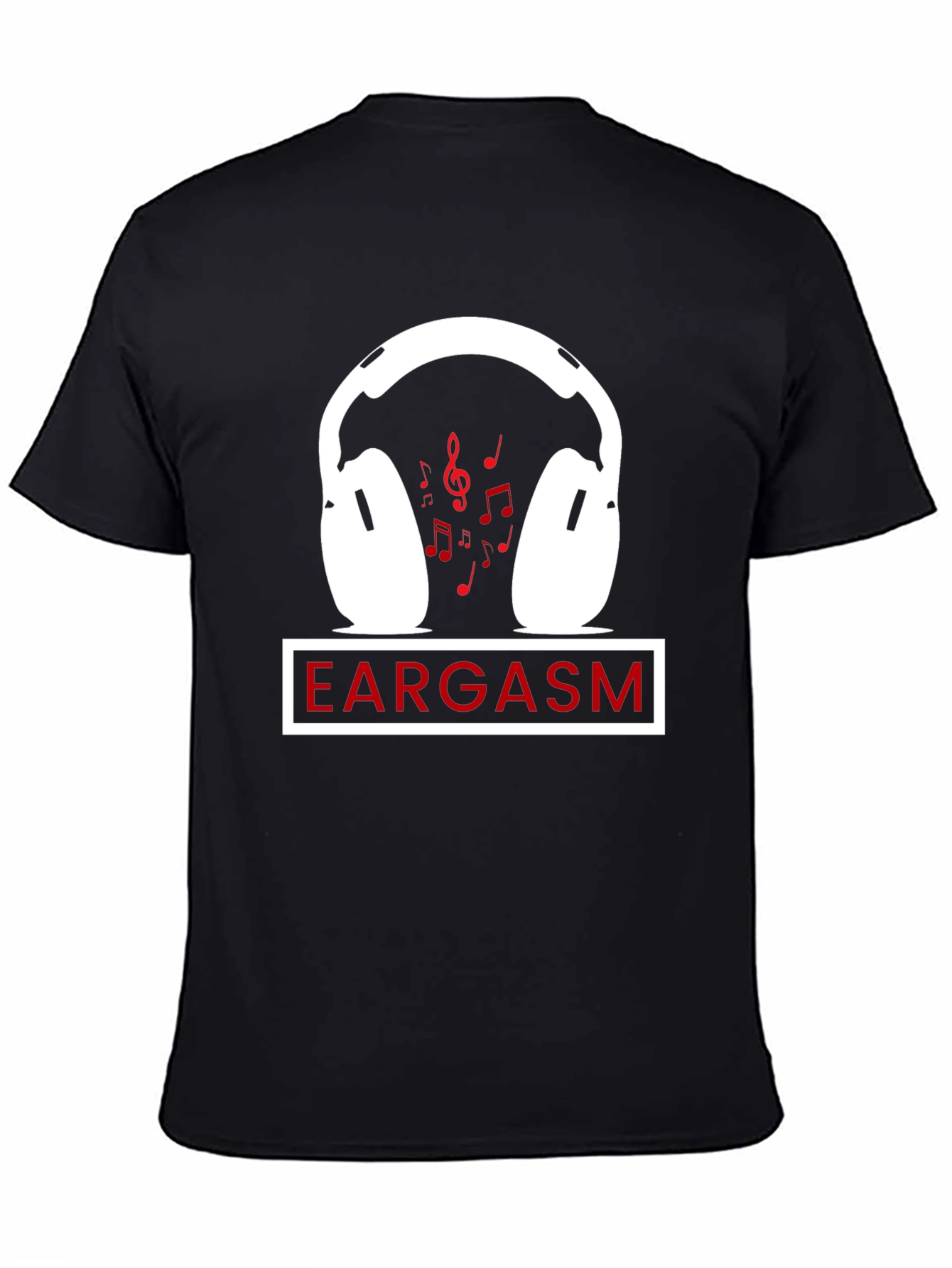 Eargasm Music Lover T-Shirt - Black Graphic Tee