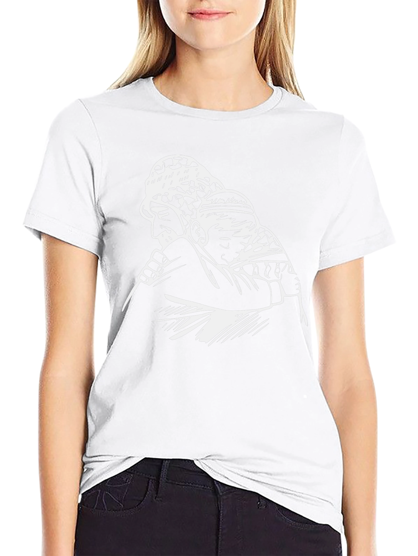 Touching T-Shirt: Grandfather & Child
