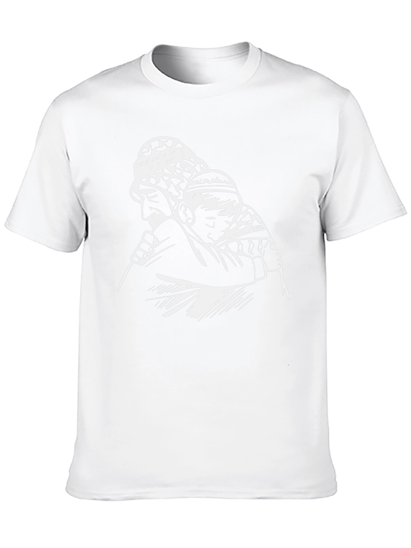 Touching T-Shirt: Grandfather & Child