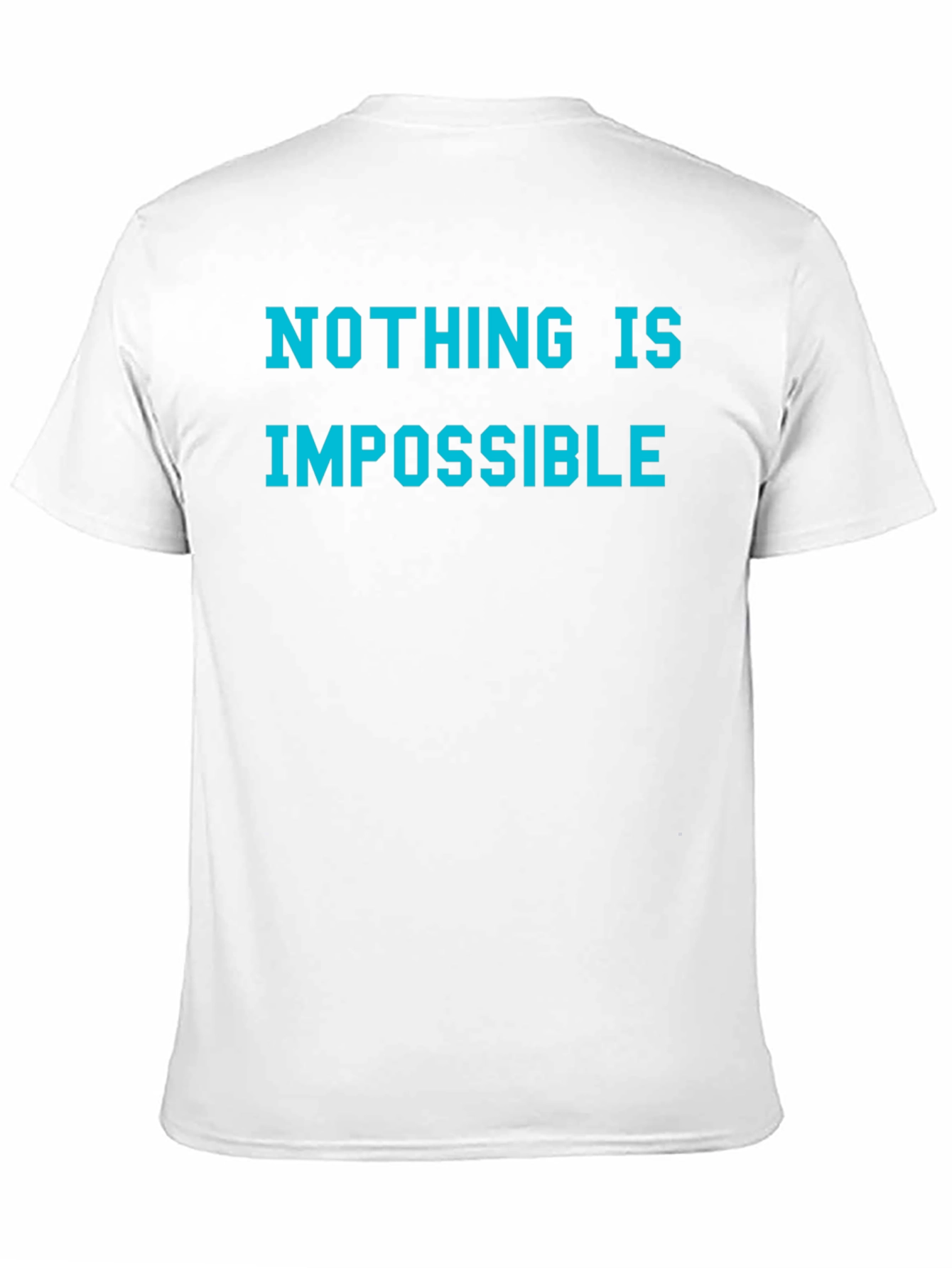 Nothing is Impossible Graphic Tee - Black