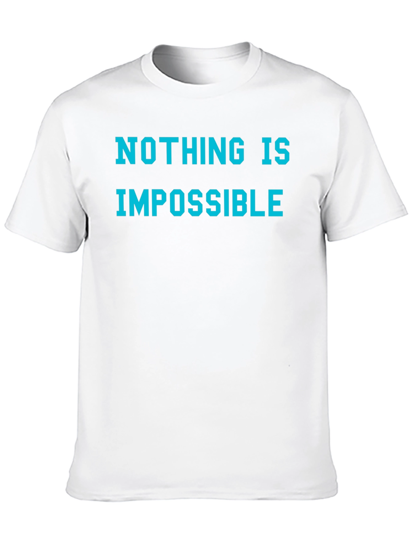 Nothing is Impossible Graphic Tee - Black