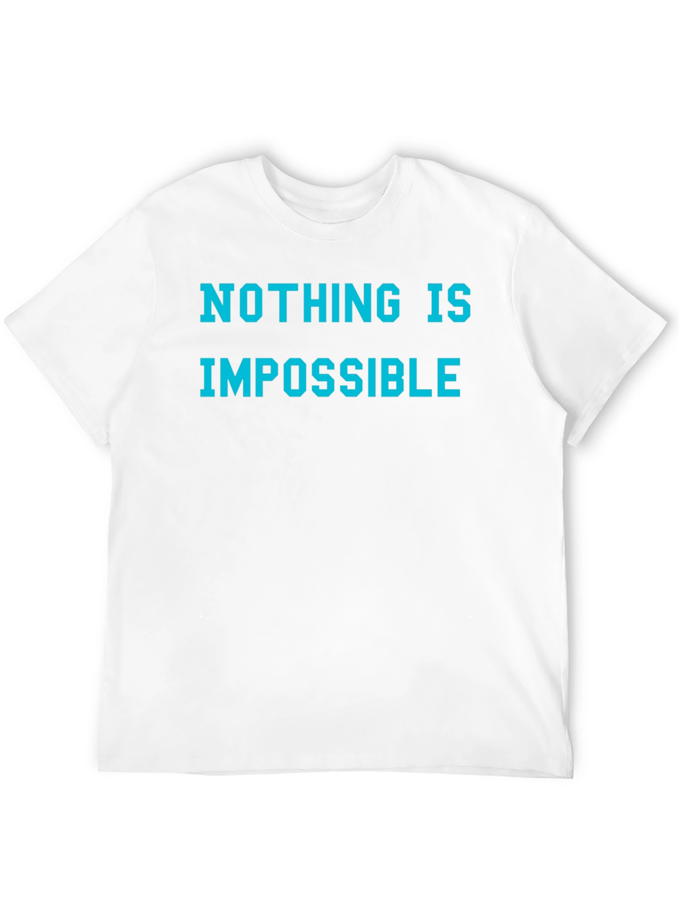 Nothing is Impossible Graphic Tee - Black