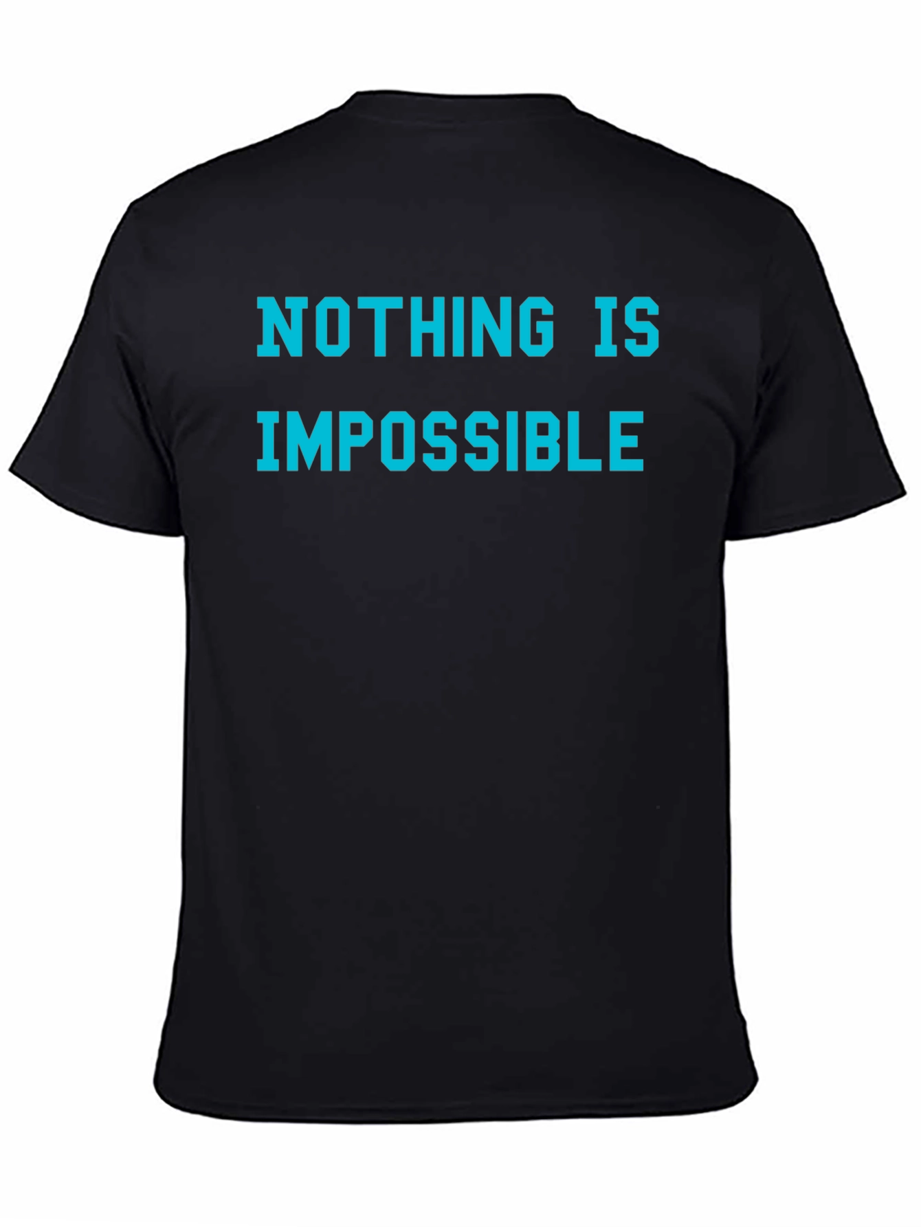 Nothing is Impossible Graphic Tee - Black