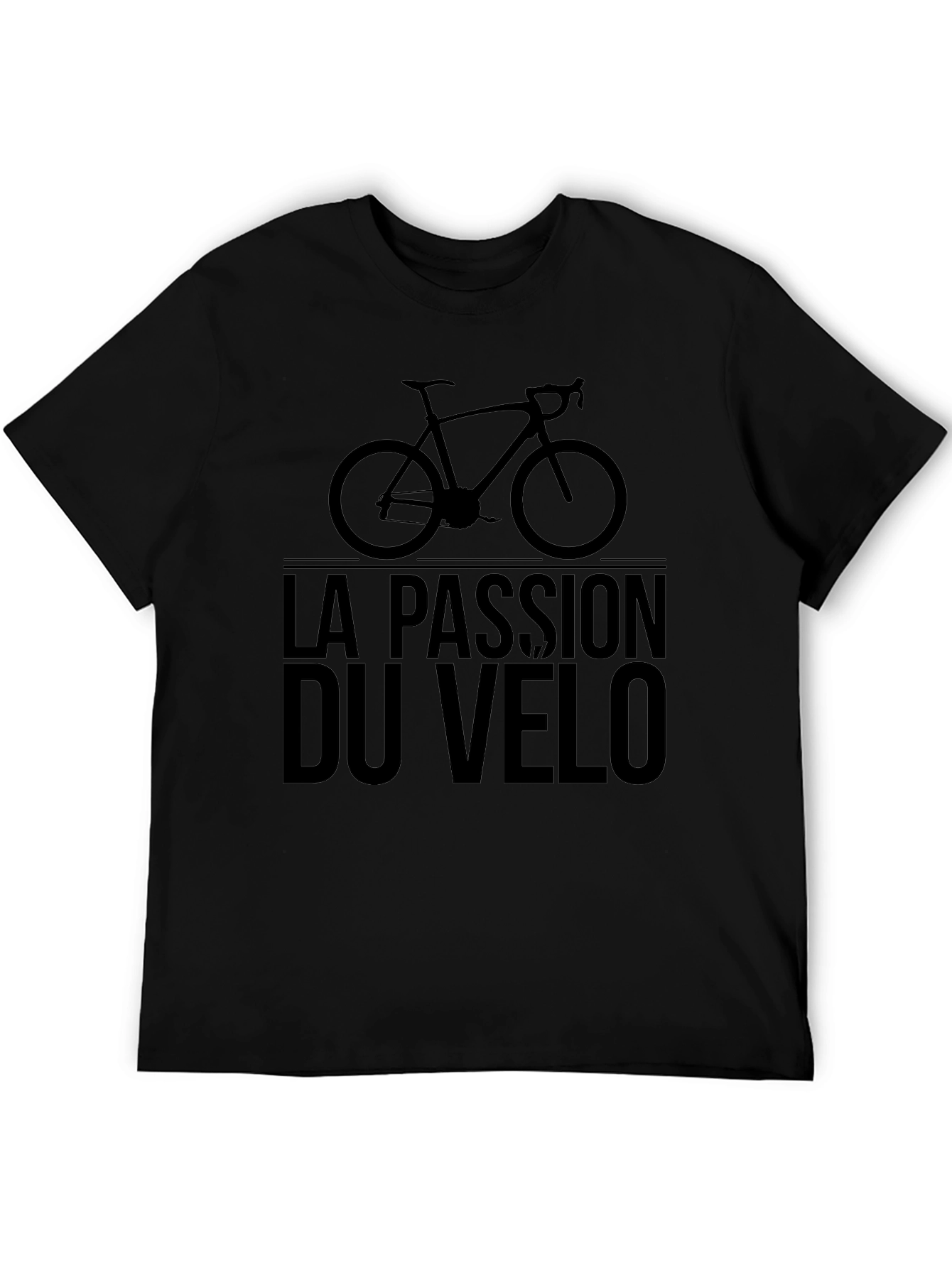 La Passion Du Velo T-Shirt - Cycling Enthusiast Tee