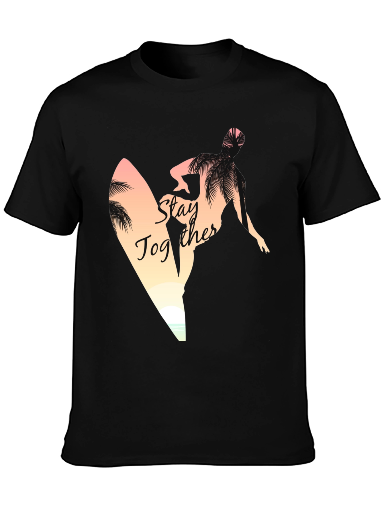 Stay Together Surfer Graphic Tee