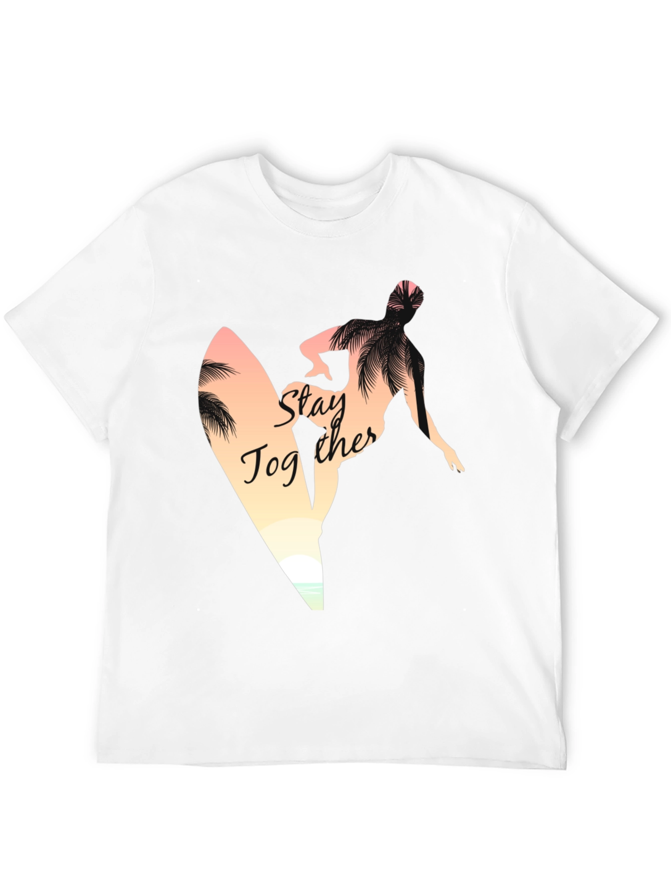 Stay Together Surfer Graphic Tee