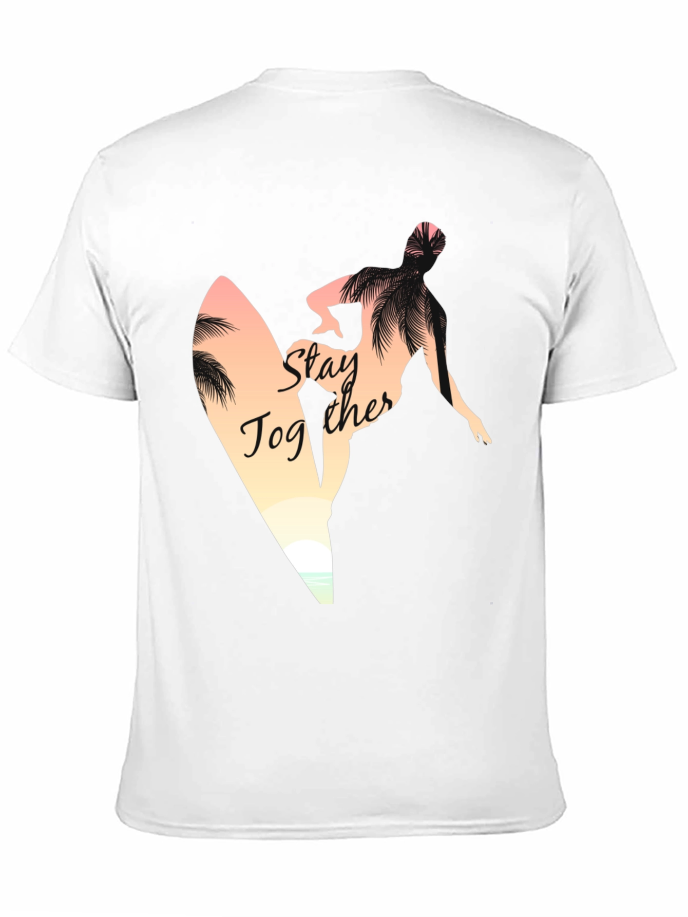 Stay Together Surfer Graphic Tee