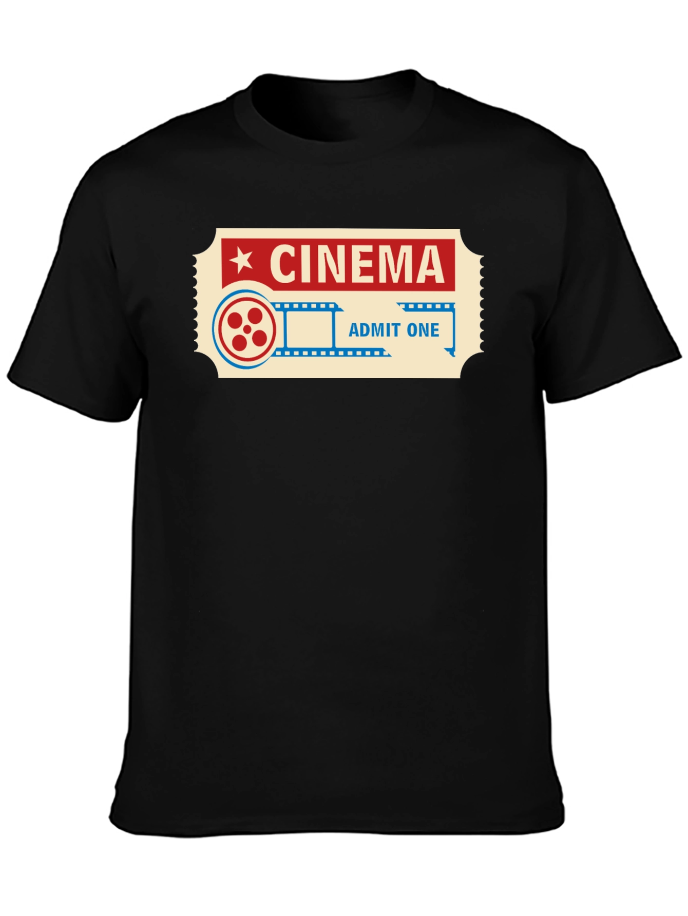 Cinema Ticket Graphic Tee - Admit One