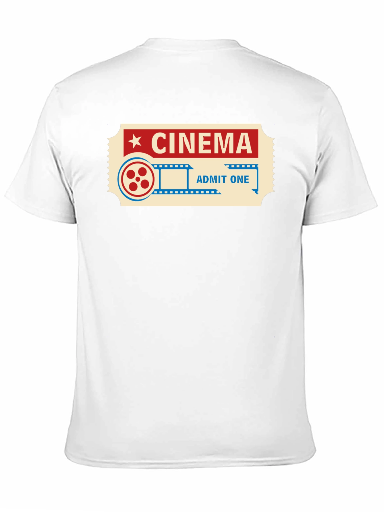Cinema Ticket Graphic Tee - Admit One