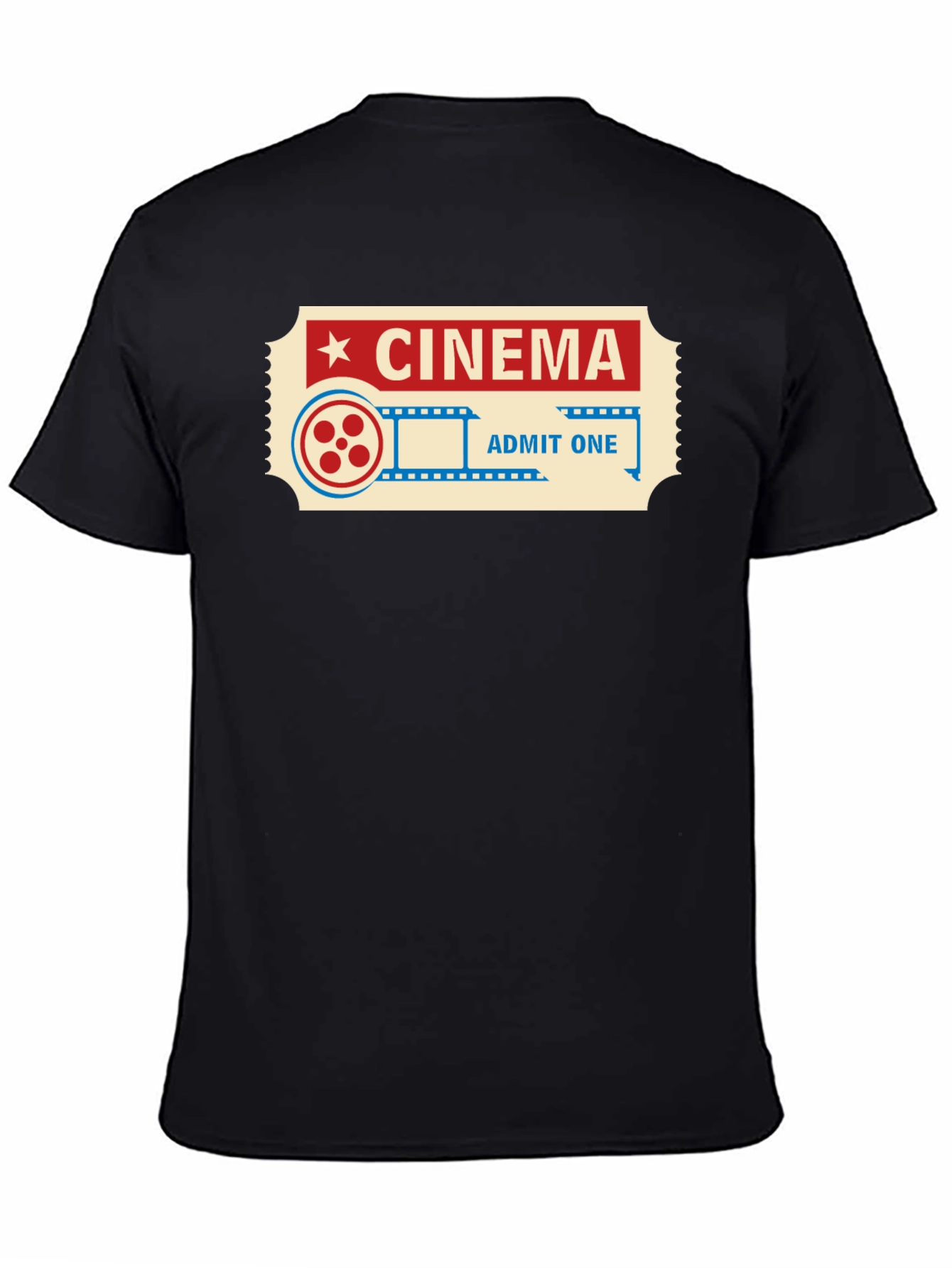 Cinema Ticket Graphic Tee - Admit One
