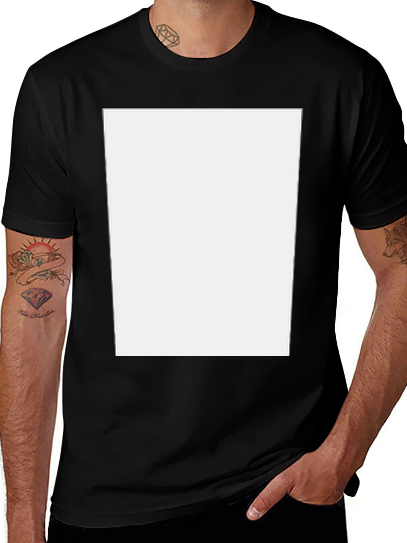Blank Canvas Black T-Shirt