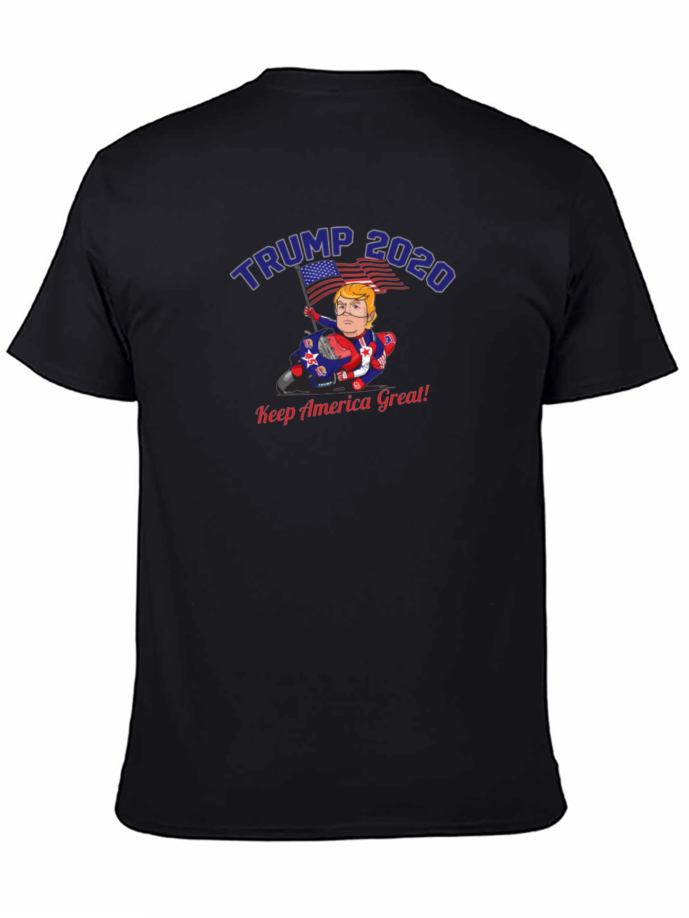 Trump 2020 Biker T-Shirt - Keep America Great!