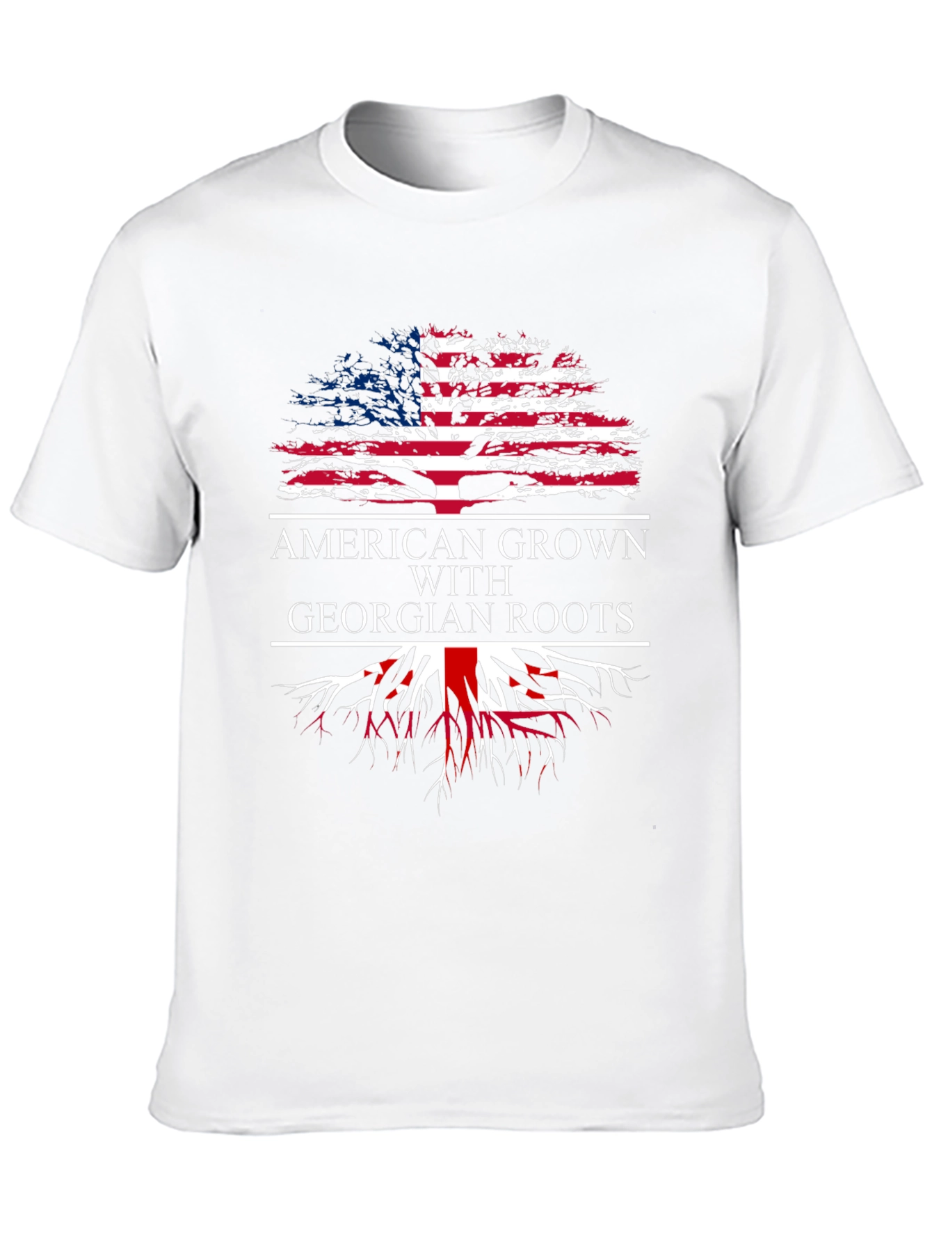 American Grown with Georgian Roots T-Shirt