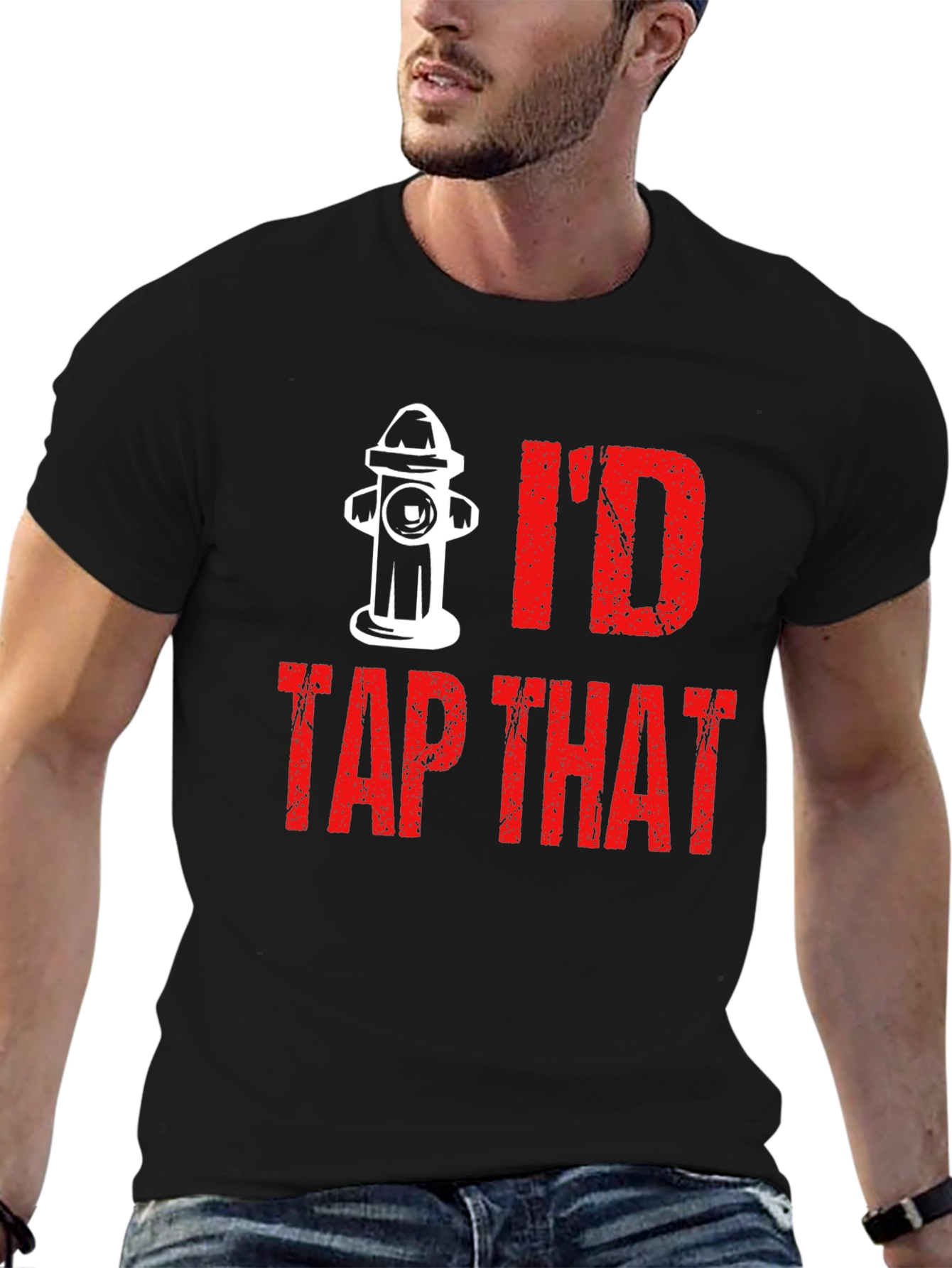 Id Tap That Novelty Graphic Tee