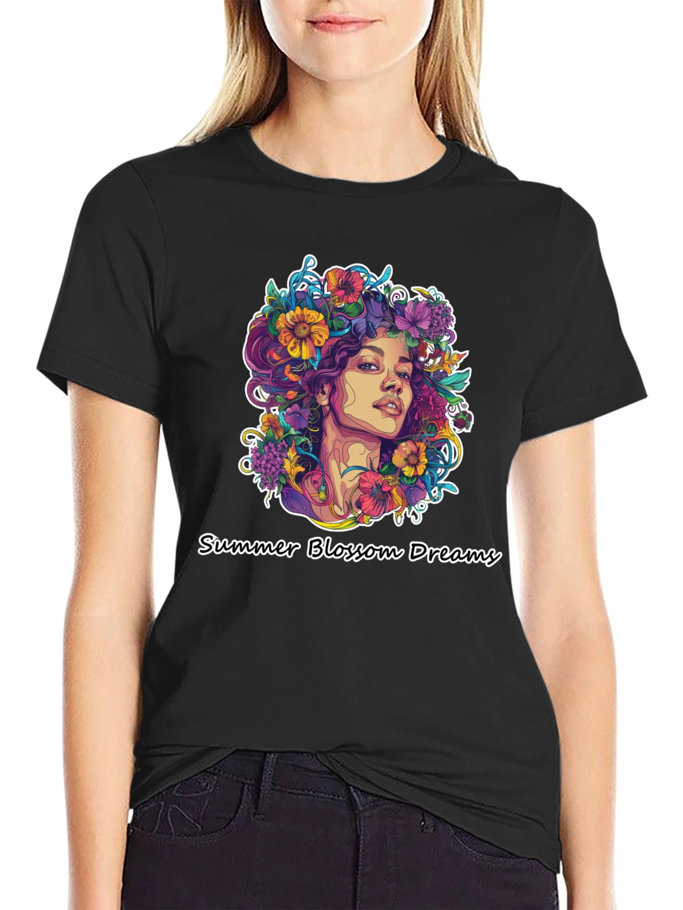Summer Blossom Dreams Graphic Tee