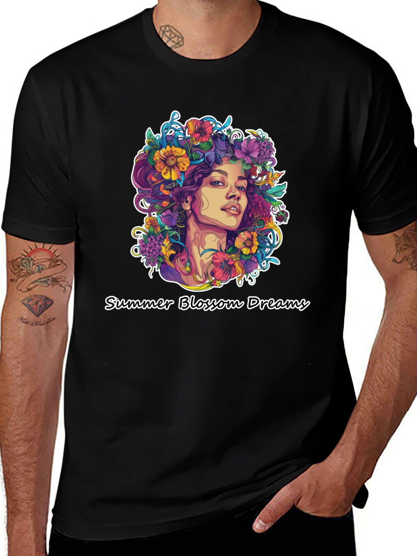 Summer Blossom Dreams Graphic Tee
