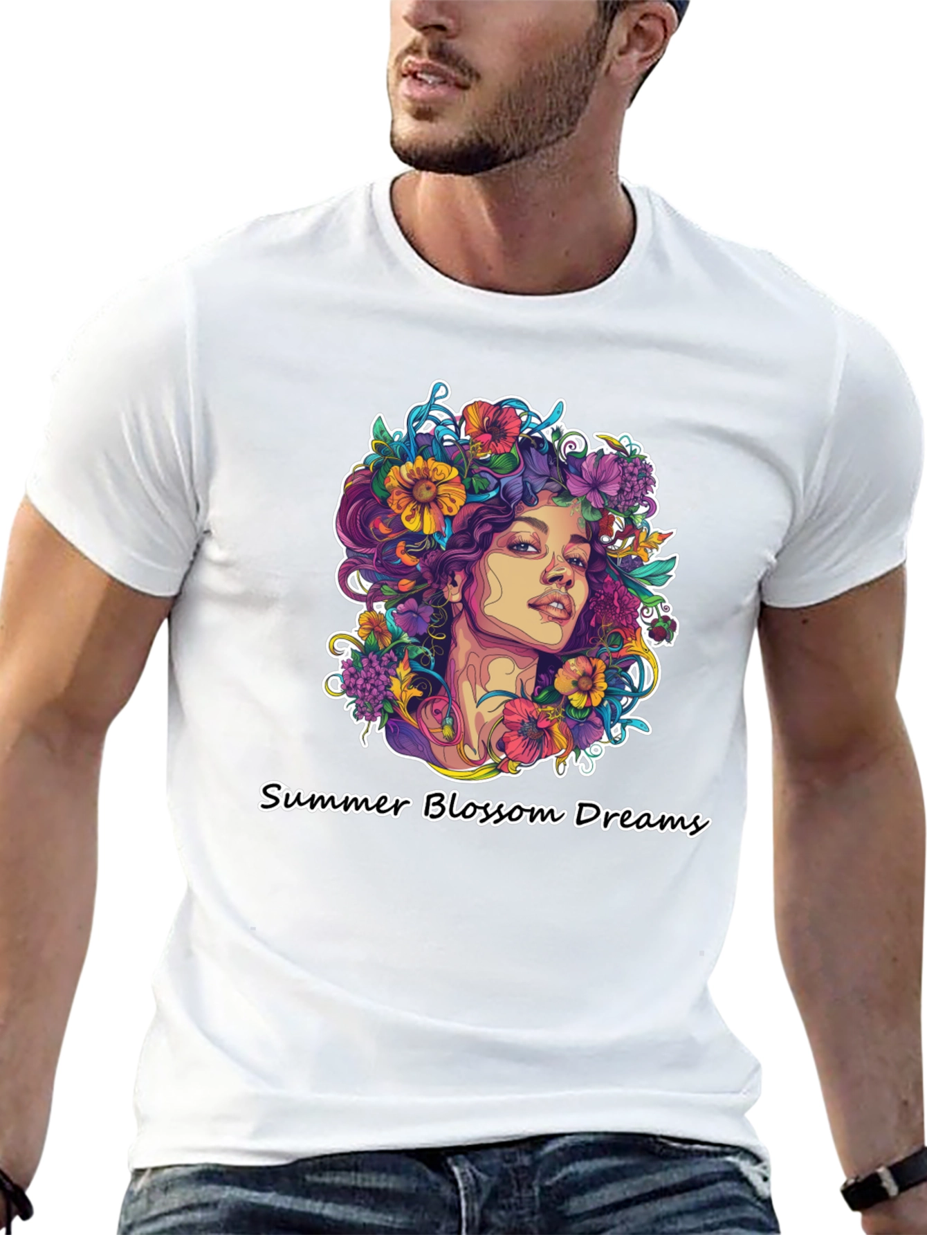 Summer Blossom Dreams Graphic Tee
