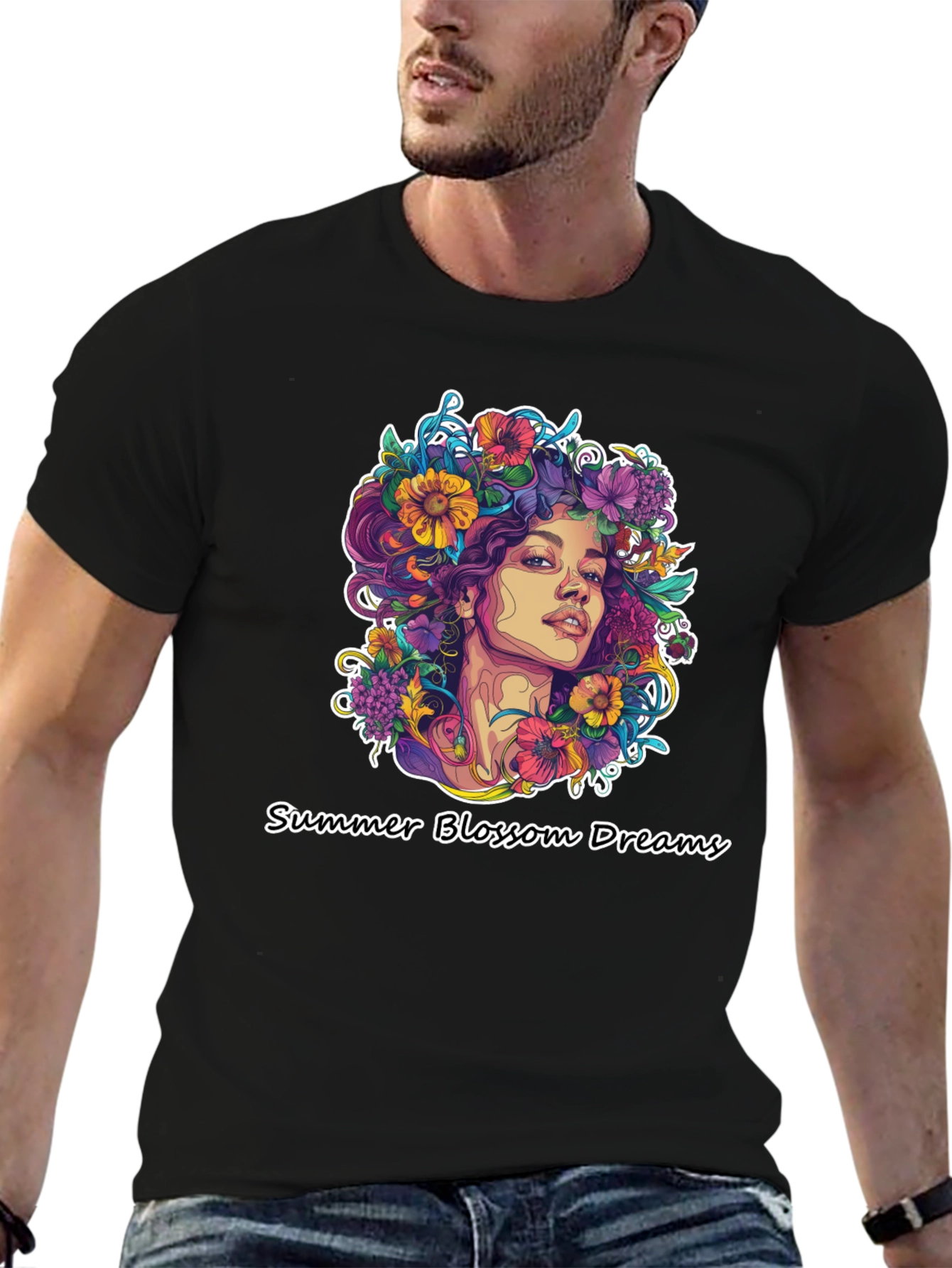 Summer Blossom Dreams Graphic Tee