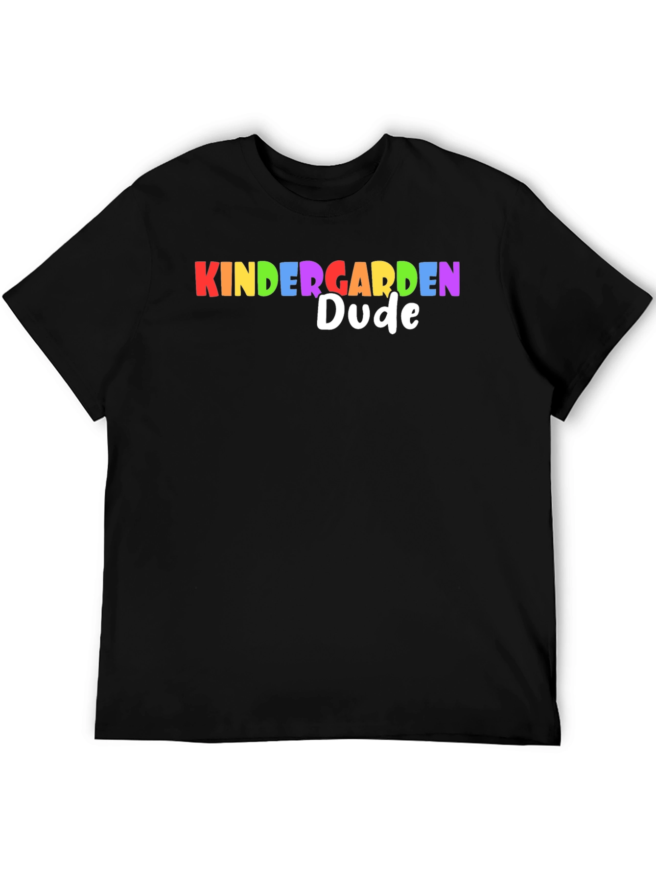 Kindergarten Dude Rainbow T-Shirt