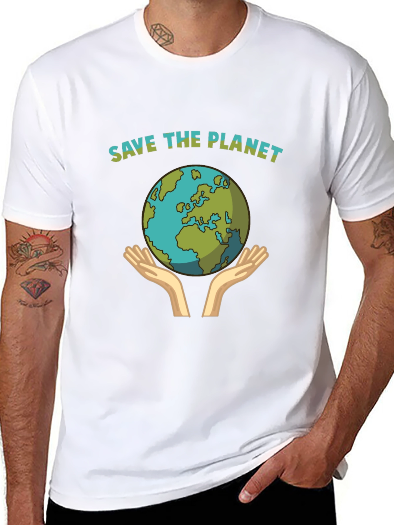 Save the Planet Graphic Tee - Earth Day Shirt