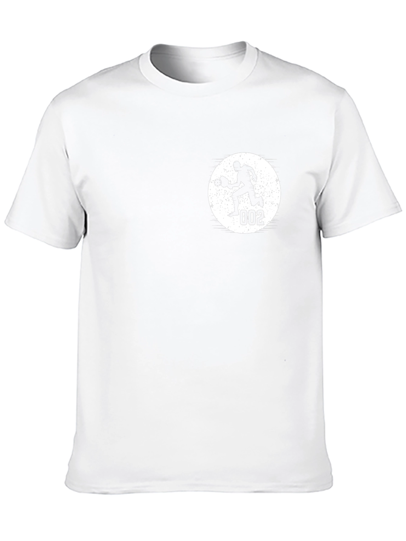Pickleball Player Black T-Shirt