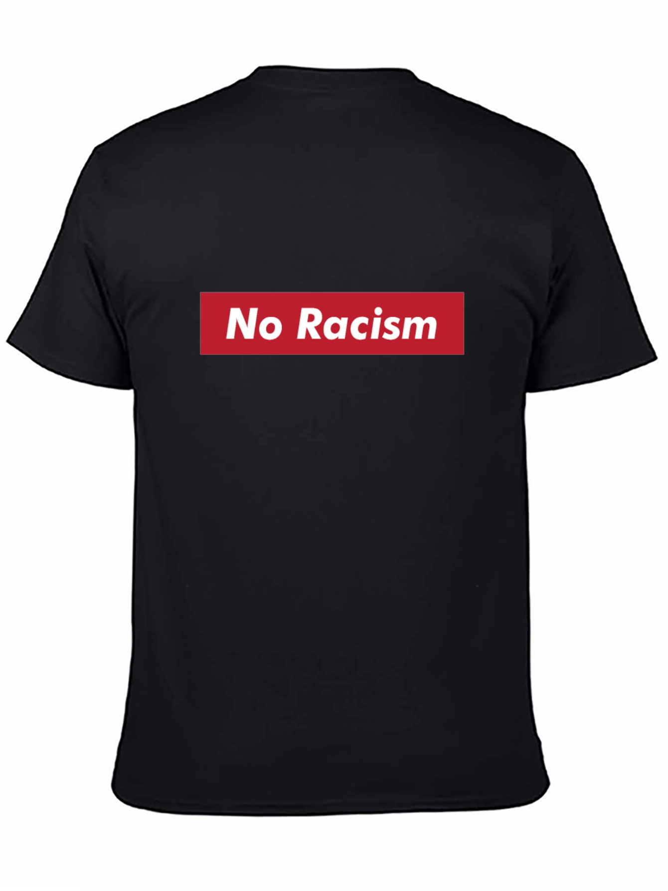 No Racism T-Shirt - Black