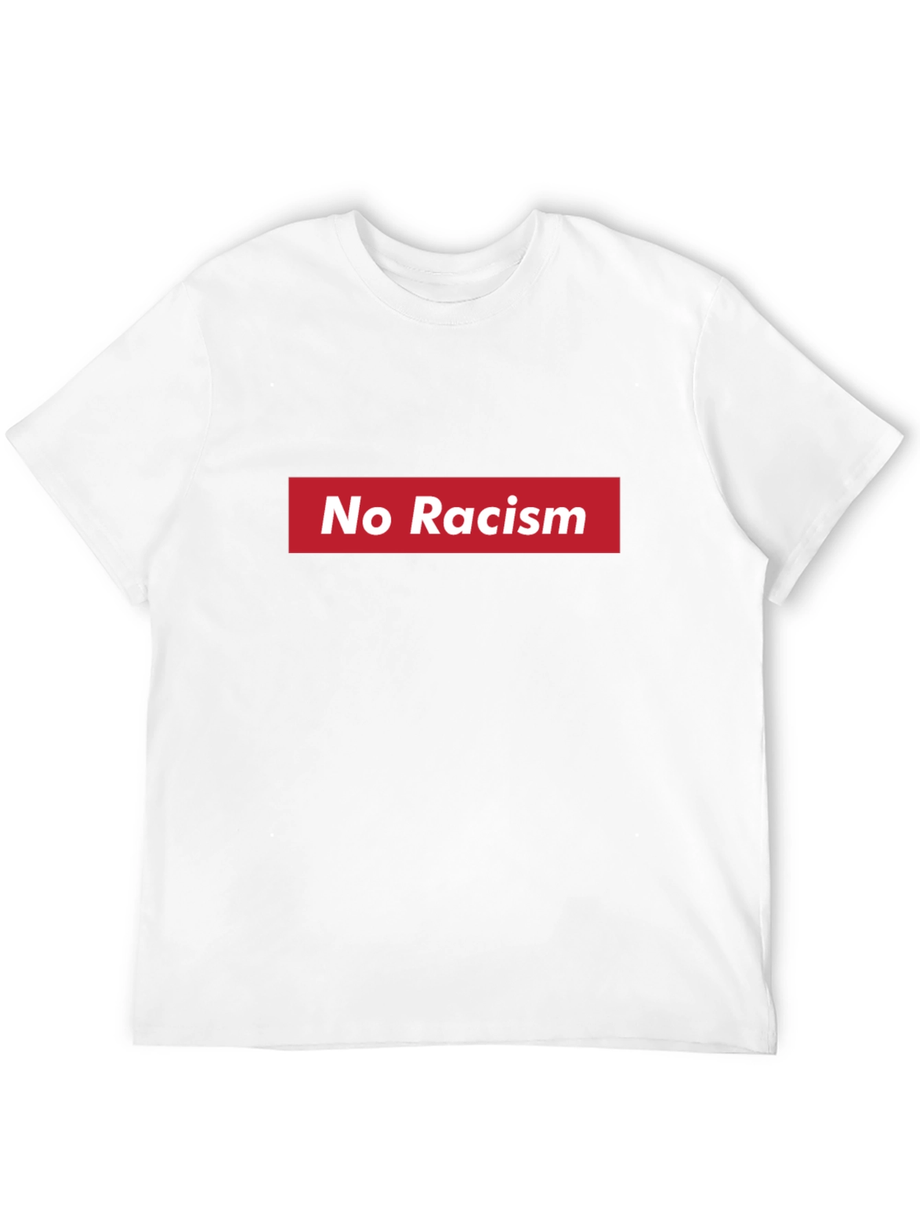 No Racism T-Shirt - Black