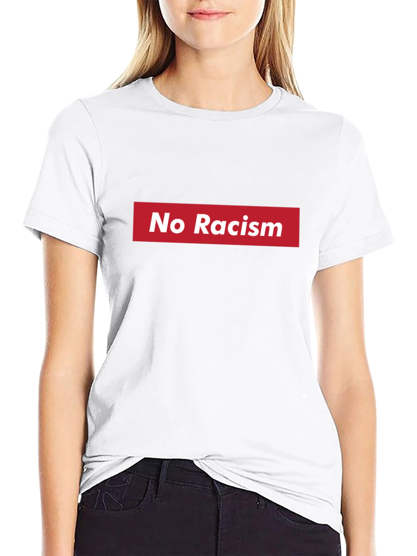 No Racism T-Shirt - Black