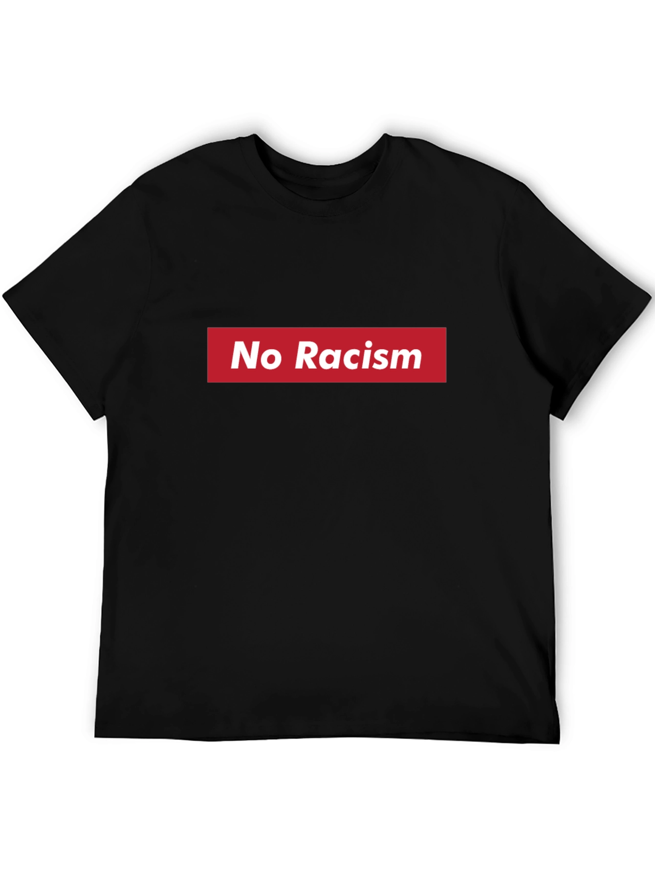 No Racism T-Shirt - Black