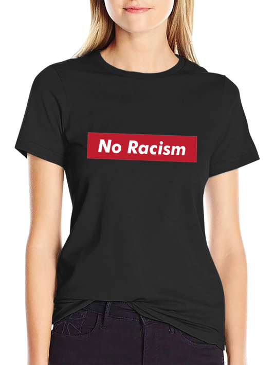 No Racism T-Shirt - Black