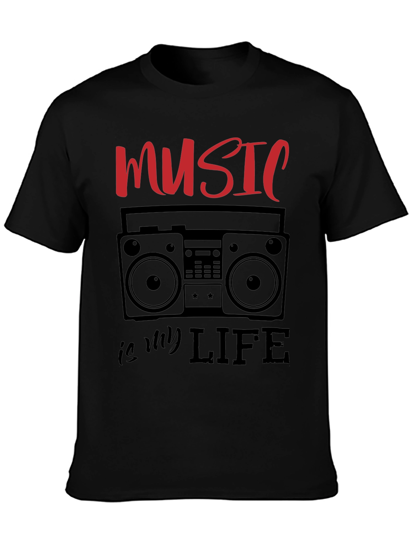 Music is My Life Graphic Tee