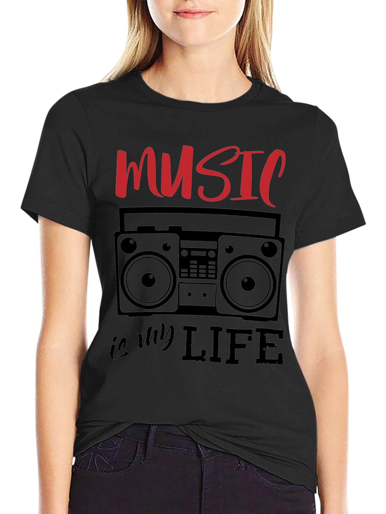 Music is My Life Graphic Tee