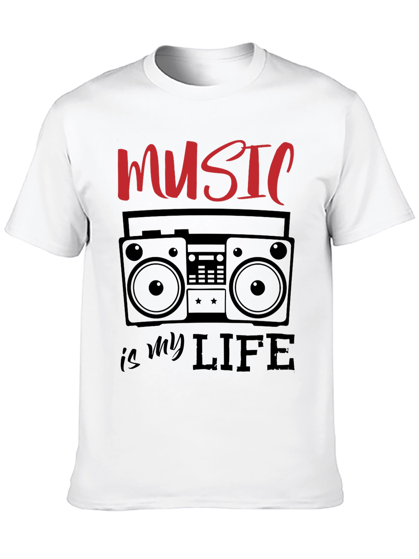 Music is My Life Graphic Tee