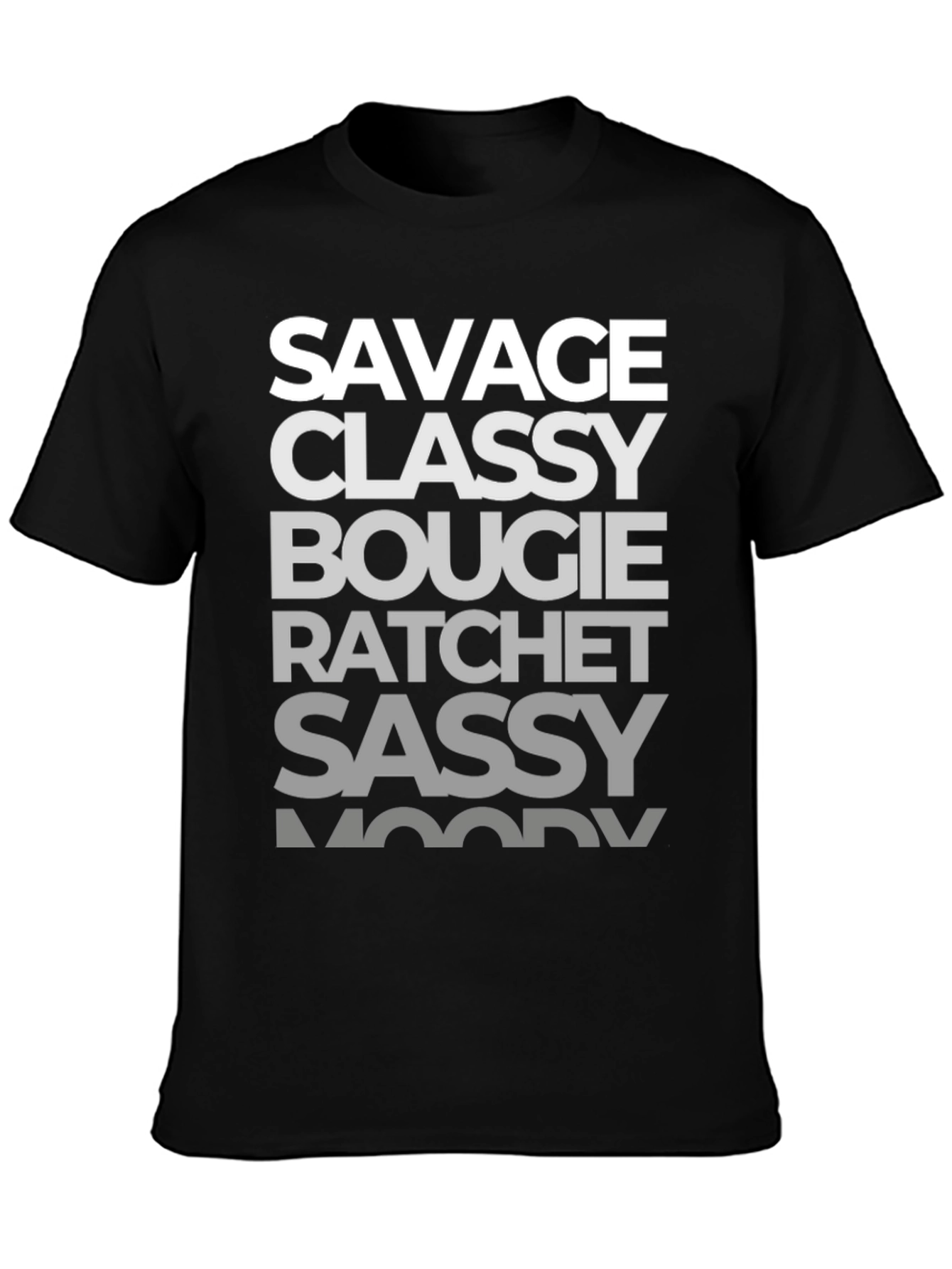 Savage Classy Bougie T-Shirt - Black