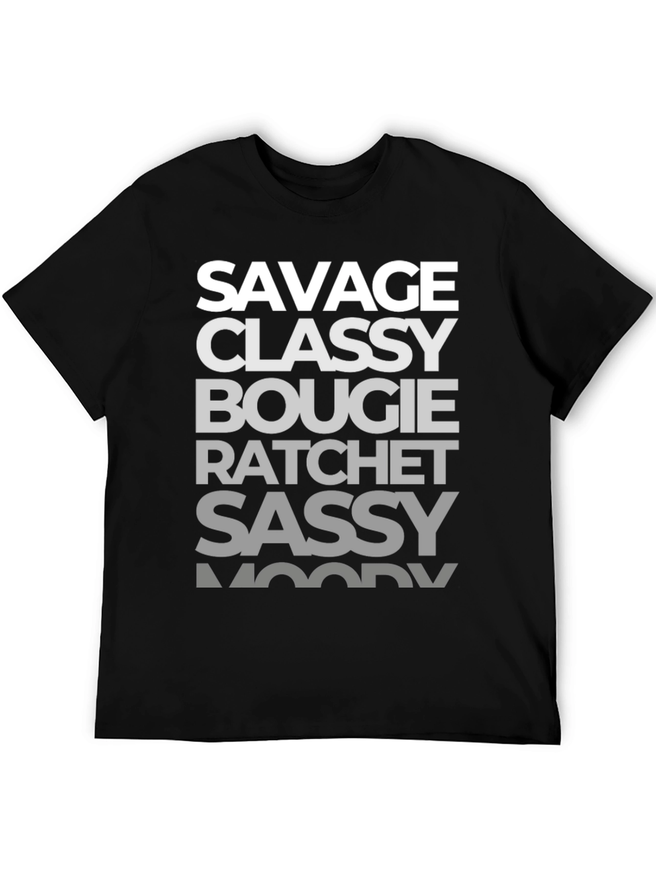 Savage Classy Bougie T-Shirt - Black