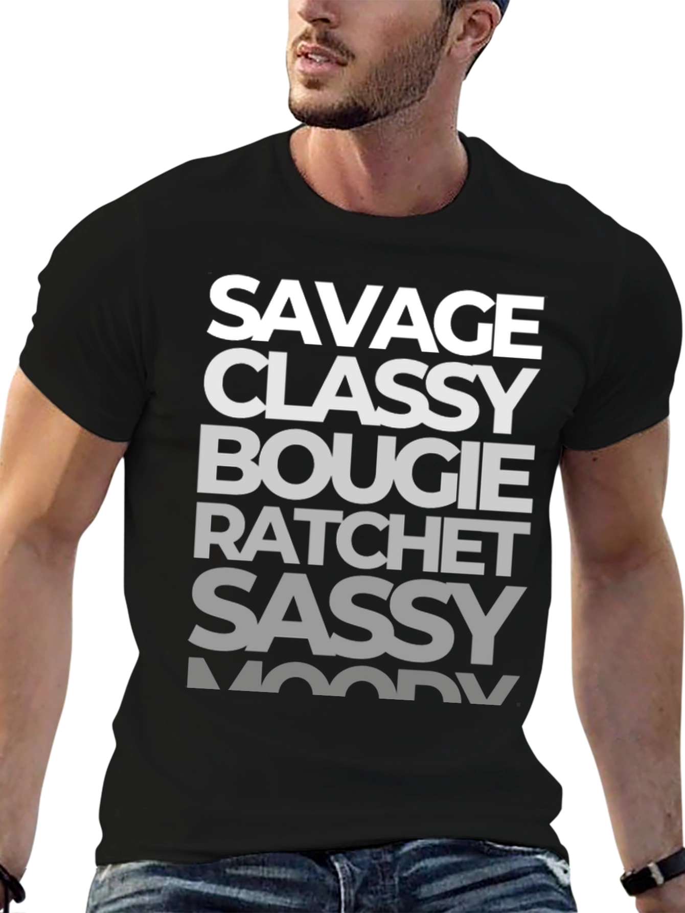 Savage Classy Bougie T-Shirt - Black