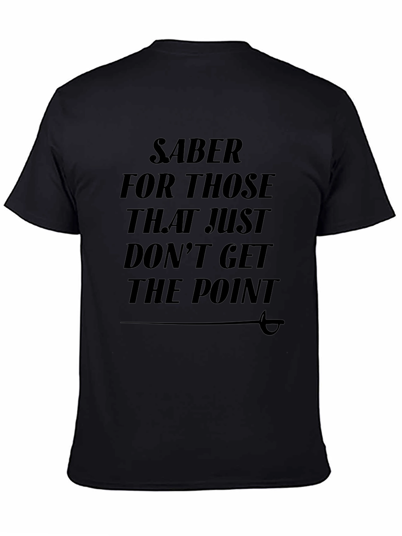 Saber The Point Graphic T-Shirt